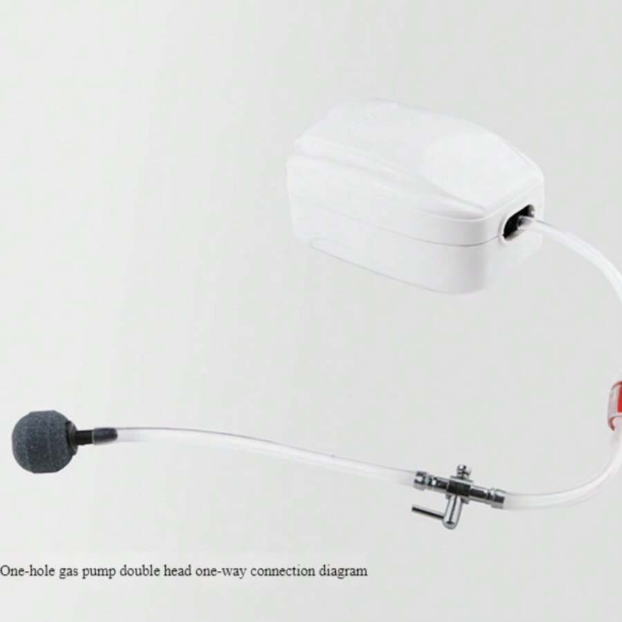 Vanne de contrôle de débit d'air en métal pour aquarium, distributeur