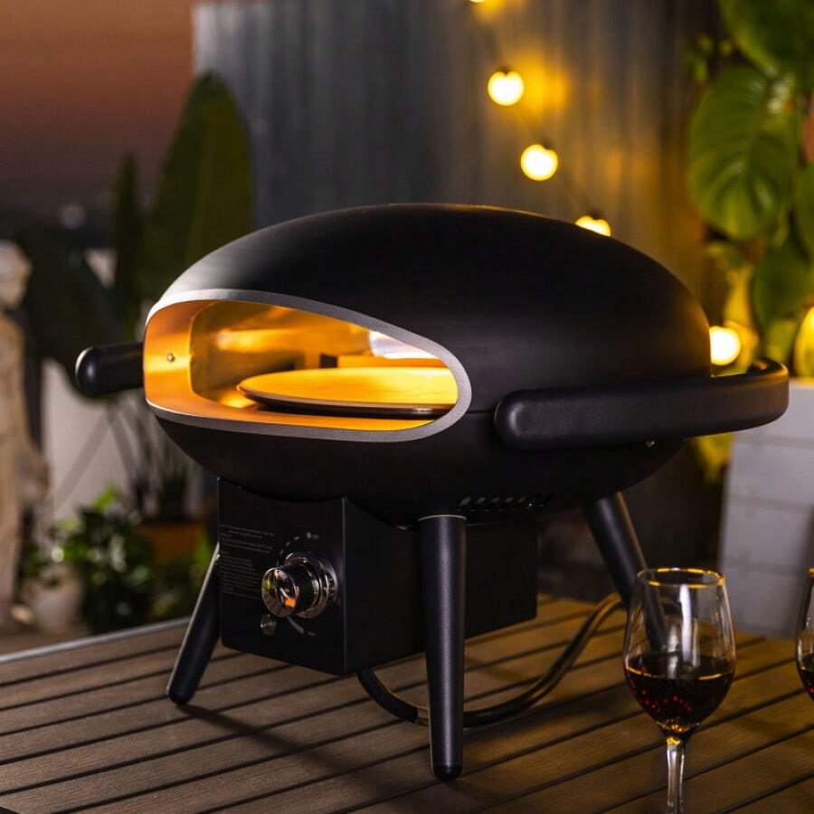 Gas Pizza Oven, Propane Outdoor Pizza Oven, Portable Pizza Oven For 12
