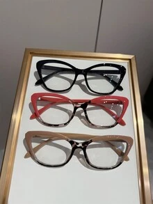 Bộ 3 Kính Mắt Mèo Thời Trang Cho Nữ, Phụ Kiện Du Lịch Ngoài Trời Cho Mùa Thu/Đông - Nhiều màu - Xem 1