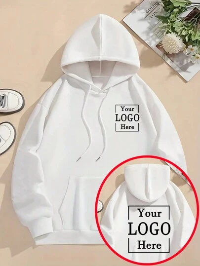 Personalized Front And Back Pattern Customization For Women's Autumn/Winter Valentine's Day Gifts; Customizable Back-To-School Uniforms; Gifts For Boyfriends/Girlfriends; Customizable Family Photos; Thermal Lined Hooded Sweatshirts For Warmth And Comfort; Customizable Work Uniforms.