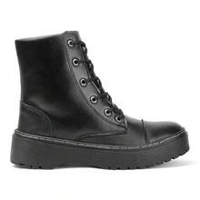 Women's Napa Comfort Tractor Boot - màu đen - Xem 2