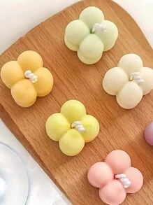 1 buc. matriță din silicon 15 în 1, matriță de lumânare din gips-carton cub 3D, matriță decorativă din gips-carton, tort cu mousse din silicon, desert cu bule, consumabile, S - alb - Vizualizare 3