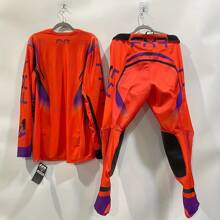 2024 GEAR SET Off Road Motorcycle Racing Mountain Bicycle Set Motocross Jersey Set Motorcycle Clothing Breathable Combination - Red - View 4