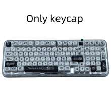 faceyouface Astronaut, Panda, Cow, Happy Dog Moa Height PBT Keycaps Dye Sublimation Customized Mechanical Keyboard Spherical Keycap Full Set - Multicolor - View 5