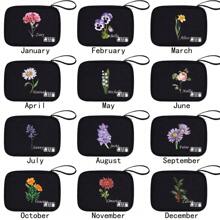 Bolsa organizadora de cables exclusiva personalizada, bolsa organizadora de cables compacta y de múltiples bolsillos - Almacena y protege cargadores, cables y accesorios - Perfecta para viajes, trabajo y uso diario - Negro - Ver 3