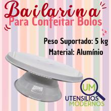 Aluminum Rotating Cake Decorating Ballerina 30 Cm - trắng - Xem 7