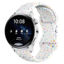 1 Pack 20mm Silicone Band For Samsun Galaxy Watch 7/6/5/4/FE/Active 2 40mm 44mm/Galaxy Watch 5 Pro 45mm/ 4 Classic 42mm 46mm/Galaxy 6 Classic 43mm 47mm,1 Pack Silicone Wristband Sport Loop Strap For Women Men - 20mm - View 22