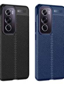 Funda Para Oppo Reno 12 5g Tpu Leather Case - Negro - Ver 3