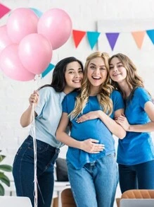 A Set Of Party Balloons, Pink Balloons For Balloon Garland Balloon Arch As Party Decorations, Birthday Decorations, Baby Shower Decorations Baby Shower Family Decorations Gifts
