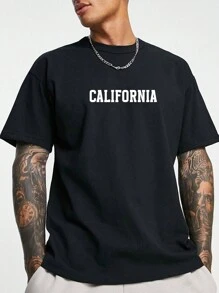 Customized Personalized T Shirt Christmas/Thanksgiving Gift, Personalized Men T-Shirt - Add Your Own Text/Graphic (Badge/Company Logo/Family Photo/Selfie) To Design Your Own Custom Printed T-Shirt,Stylish,Fashion,Hipster,Casual,Minimal Chic,Personalized,Customized,Custom,Unique,Guy Costumes,Capsule Wardrobe,Men Basic/Street Style,Ideal Gifts For Him,Boyfriend,Family,Friends,For Birthdays,For Vacation/Holiday,For School/Competition,For Sports/Climbing,Customized Men Active Tops,Chic Autumn - Black - View 2