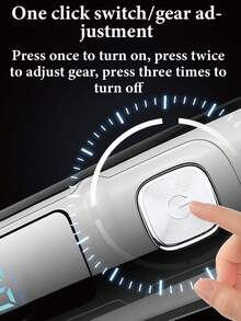 CRASTS 多功能毛发修剪器、理发器、鼻毛修剪器、剃须刀、剃须刀、鬓角修复、美发工具、护发礼品、CXS-004 - 黑色 - 查看 8