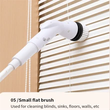 SOKANY 2024 New Bathroom Cleaner Brush, Shower Scrubber With Long Handle & Heads Replacement, Cleaning Supplies For Tub Shower Tile Floor