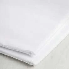 White Oxford Fabric 1.50m Width - Clothing, Towels, Sublimation, Kitchen Decoration 100% Polyester - trắng - Xem 3