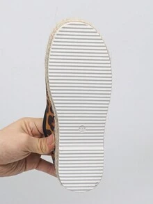 跨境出口大码女款36-42黑色绒面厚底一脚蹬乐福鞋舒适日常穿搭厚底鞋春秋 - 彩色 - 查看 6