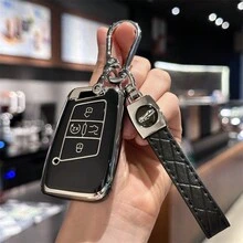 汽车钥匙扣钥匙扣套，钥匙包套适用于大众捷达途观 Atlas Arteon Taos 汽车配件 - 彩色 - 查看 6