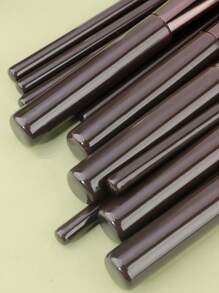 11 seturi de pensule de machiaj, pensule mixte pentru fond de ten, corector avansat pentru pudră sintetică, pensule pentru machiajul ochilor și al feței, pensule pentru fard de pleoape, pensule pentru machiaj pentru eyeliner, cu genți de depozitare. - Multicolor - Vizualizare 7