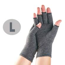 1 Par de Luvas de Conforto com Compressão - Acessórios de Exercício e Condicionamento Físico para Melhorar a Circulação e o Desempenho de Digitação - Luvas Leves, Respiráveis e Antiderrapantes para Trabalho Diário e Atividades