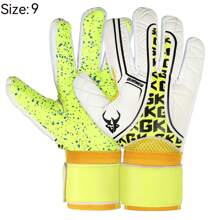 GKHMNEW Gants de gardien de but de football professionnel pour jeunes adultes Gants de football haute performance Adhérence supérieure Confortable Durable pour l'entraînement et les matchs