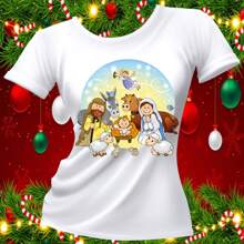 T-SHIRT DECEMBER CHRISTMAS NEW YEAR BIRTH (10) - White - View 1
