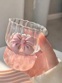 Simple And Elegant Butterfly Glass Cup! Glass Material Back To School - Multicolor - View 7