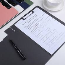 Multifunctional A4 Horizontal Clipboard, Writing Pad, Document File Folder With Clip, Archiving,Back To School,School Supplies