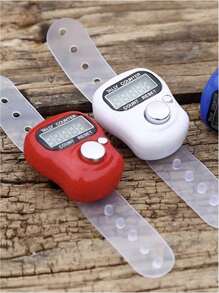 1个可复位5位液晶电子计数器，带数字显示，小型手指计数器，适用于运动训练