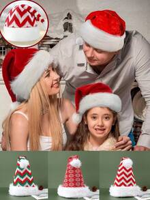 1 chiếc mũ ông già Noel mini, mũ ông già Noel mini, nắp chai Giáng sinh nhỏ hình ông già Noel, mũ ông già Noel cho người lớn nhiều kiểu nhà búp bê, tiệc Giáng sinh - Nhiều màu - Xem 11