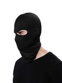 Musion 1pc 2 Hole Balaclava Wind Cap Motorcycle Ski Mask Balaclava Outdoor Sports Cycling Hat For Men And Women Full Face Mask Breathable Hood Halloween Cap - Multicolor - View 9