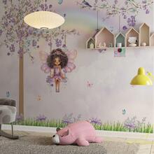 Lilac  Garden Wallpaper With Black Fairy - Nhiều màu - Xem 3