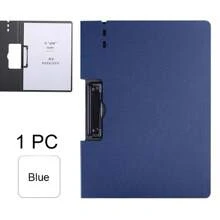 Multifunctional A4 Horizontal Clipboard, Writing Pad, Document File Folder With Clip, Archiving,Back To School,School Supplies