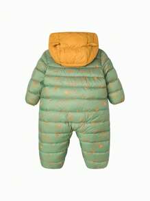 mini bala Winter Jacket Boys' And Girls' Duck Three-Proof Lightweight One-Piece Snowsuit