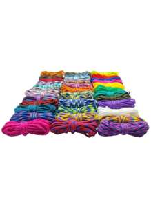 36pcs 3m Length Umbrella Cord For DIY Weaving, Outdoor Emergency Rope, 7-Core Umbrella Rope, Binding Rope