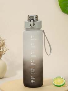 1 个 32 盎司水瓶，防漏，激励水瓶，带饮水时间和吸管，健身运动水瓶带肩带，适用于办公室、健身房、户外运动 - 彩色 - 查看 11