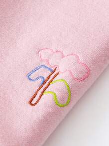 mini bala Pantalones cómodos y de alta elasticidad para niñas, nueva colección de invierno 2024 - Rosa - Ver 7