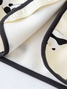 mini bala Gilet in pile morbido per neonati maschi, gilet spesso e caldo da collezione invernale