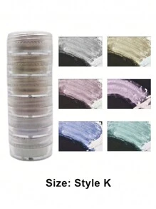 6 Colors/Set Pearlescent Powder Pigment Mica Mineral Powder For DIY Epoxy Resin Molds Dye Making Jewelry Making Resin Coloring