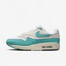 Nike Air Max 1 - Classic Icon With Cushioned Comfort And Timeless Design - White/Phantom/Coconut Milk/Dusty Cactus - View 1
