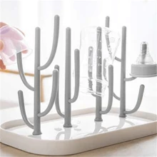 1 件装婴儿奶瓶干燥架带托盘，大容量婴儿奶瓶干燥器 - 彩色 - 查看 1