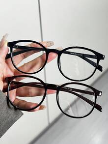 Bộ 2 chiếc kính thời trang cổ điển dành cho nữ, nhẹ, sử dụng thường ngày để học tập, làm việc văn phòng và sử dụng máy tính - trong suốt - Xem 5