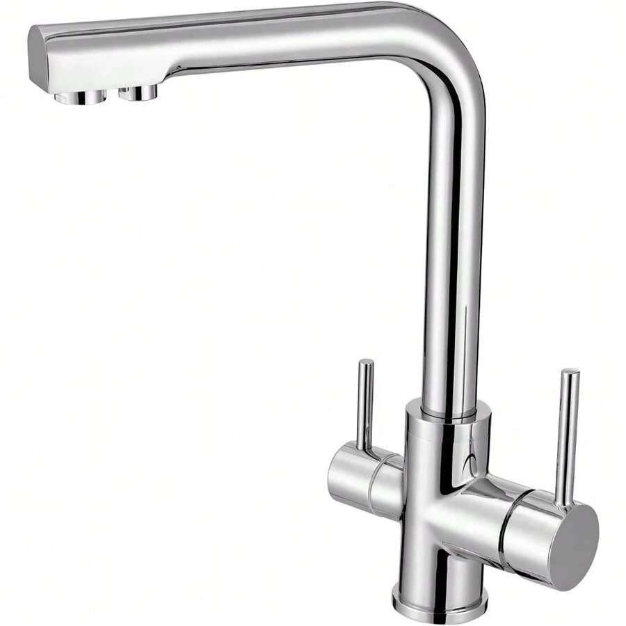 3 Way Water Filter Taps Swivel Spout Pure Drinking Water Kitchen Sink