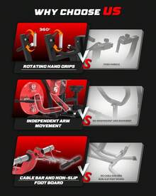 Seated Row Machine Back Workout: Back Row Machine Exercise Plate Loaded Gym Equipment T Bar Bicep Curl - 黑色 - 查看 11