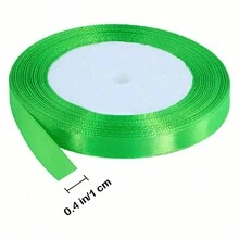 36 Màu Ruy băng vải Ruy băng satin Ruy băng kim loại lấp lánh Cuộn Ruy băng thủ công Trang trí Ruy băng trang trí Rộng 2/5" Cho bó hoa Quà tặng Thủ công Nơ Tiệc Cưới - Nhiều màu - Xem 3