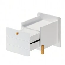 4-teiliges hochwertiges modernes minimalistisches Komplettschlafzimmer, 90x200cm Einzelbett, Nachttisch, Inhaltsverzeichnis, Kleiderschrank