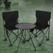 户外露营可调节小圆桌，可折叠战术桌，超轻便携式桌子，可连接二合一设计