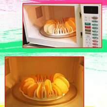 1pc Microwave Potato Chip Maker - Easily Create Crispy Homemade Snacks, DIY Baking Microwave Delicious Potato Chips - Multicolor - View 7