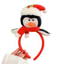 Faixas de cabelo de Natal Papai Noel Boneco de neve Faixa de cabeça Lembrancinhas de festa