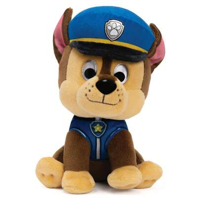 Spin Master GUND Chase Plush Toy In Signature Officer Uniform, Suitable For Children 1 Year And Up, 9 Inches (Style Randomly Assorted)