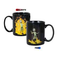 RICK AND MORTY Taza magica Rick 350ml - Negro - Ver 2