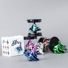 旋转陀螺 风力陀螺 吹陀螺 桌面减压玩具 气流旋转陀螺 桌面陀螺 减压玩具 情人节礼物 - 颜色鲜艳有趣，采用ABS材质制成，非常适合14岁以上的青少年！ - 彩色 - 查看 5