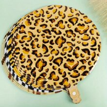 20pcs Animal Pattern Foil Balloons, 18 Inch Tiger, Leopard, Zebra, Deer Print Balloons For Jungle Animal Party Decor, Zoo Theme Birthday, & New Year Decoration Back To School Valentine's Day - Multicolor - View 6